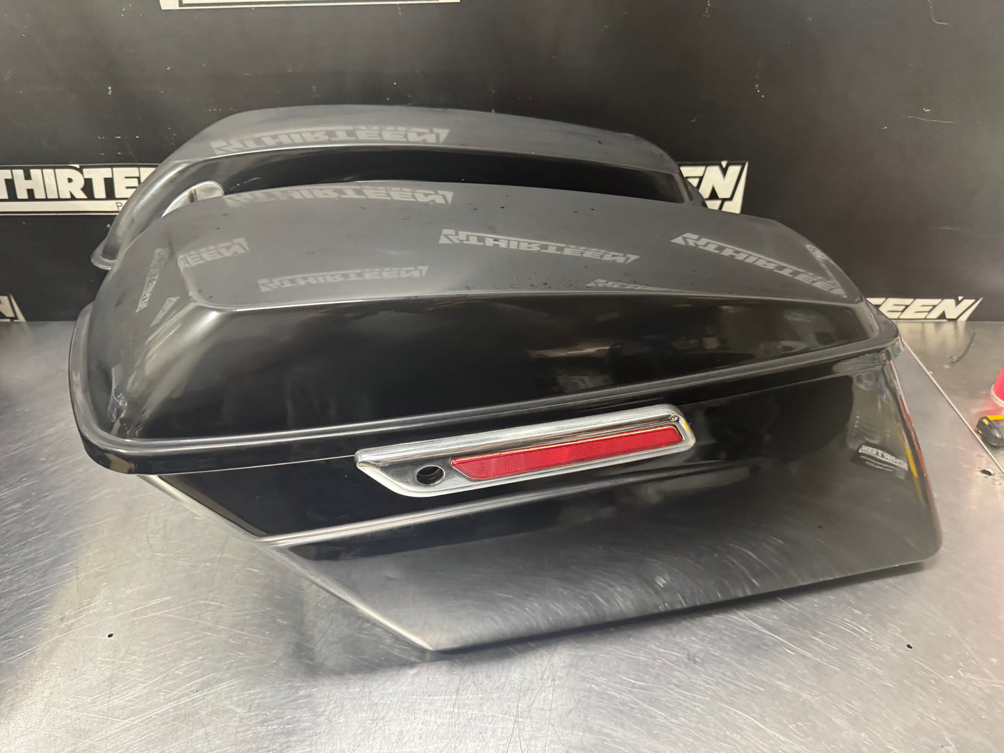 2010 HARLEY DAVIDSON STREET GLIDE SADDLE BAGS OEM #N334