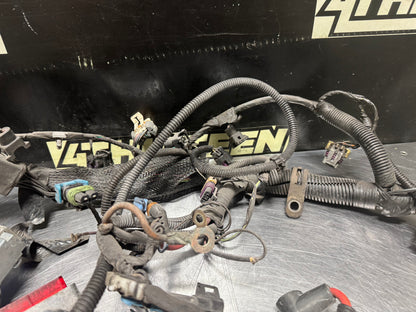 02 CAMARO SS LS1 AUTOMATIC ENGINE HARNESS OEM #N689