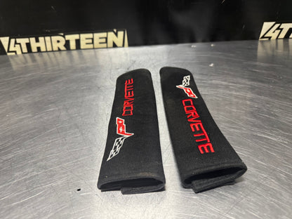 1997-2004 CORVETTE C5 SEAT BELT CUSHION COVERS #N254
