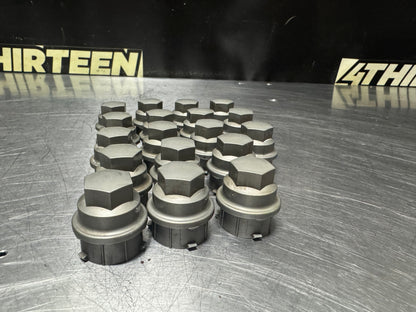97-04 C5 CORVETTE LUG NUT COVERS SET OF 18 OEM #N460