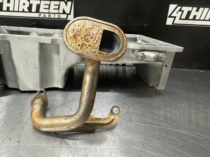 04-06 PONTIAC GTO OIL PAN LS1 LS2 OEM 5.7 6.0 FRONT SUMP OEM AND TRAY #L418
