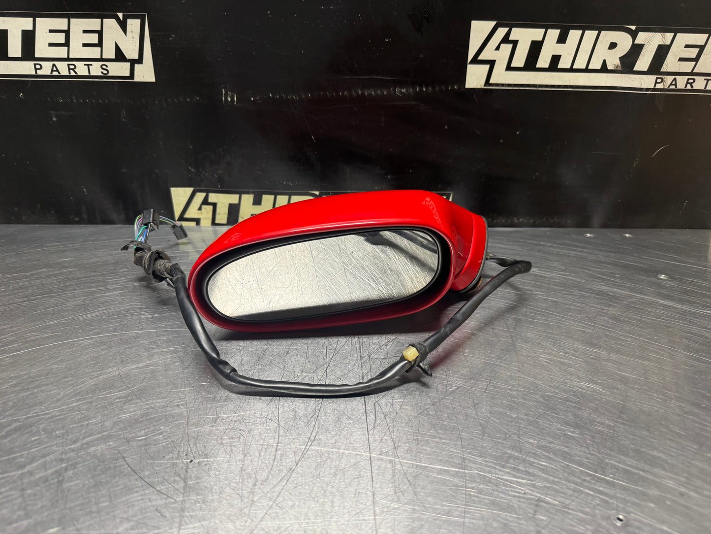 1997-2004 CORVETTE C5 RH PASSENGER SIDE MIRROR TORCH RED OEM #N481