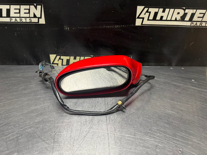 1997-2004 CORVETTE C5 RH PASSENGER SIDE MIRROR TORCH RED OEM #N481