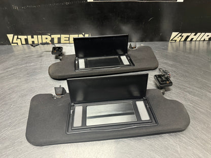 04-06 PONTIAC GTO SUN VISOR SET LH AND RH SIDE DRIVER AND PASSENGER SIDE #N302