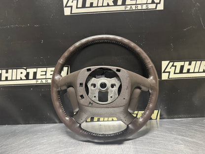 2010-2014 GMC YUKON DENALI HEATED WOODGRAIN STEERING WHEEL OEM 20779501 #N605