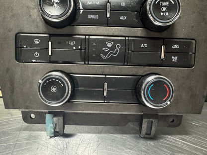 11-14 FORD MUSTANG RADIO TEMPERATURE CONTROL PANEL CR3T-18A802-JA OEM #N425