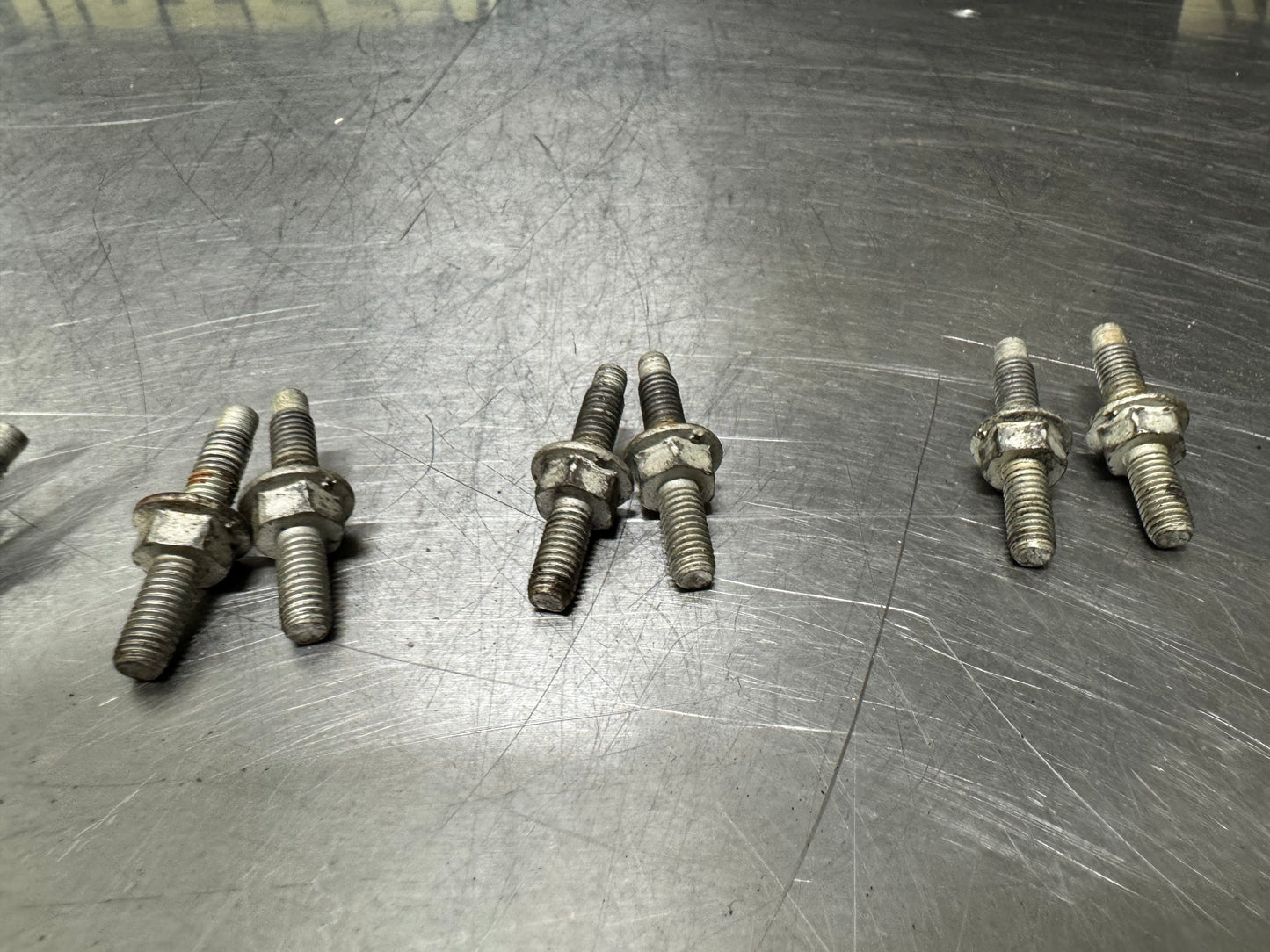 LS COIL PACK BRACKET BOLT SET OF 10 OEM  #N849
