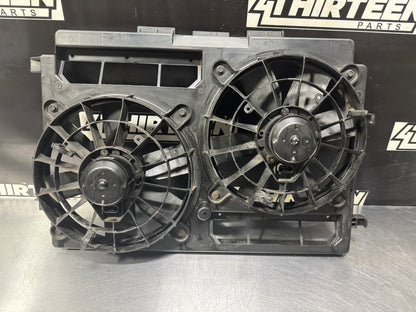 1993-97 CAMARO FIREBIRD TRANS AM GM DUAL RADIATOR FANS W/ SHROUD 22106035 #L489