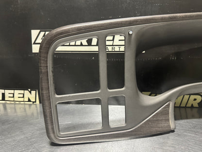03-06 CHEVY SILVERADO GMC SIERRA GAUGE CLUSTER DASH BEZEL WOOD GRAIN OEM #N563
