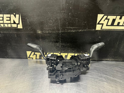 15-17 FORD MUSTANG GT STEERING COLUMN STALK BRACKET HOUSING WITH STALKS OEM #V25