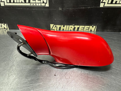 1997-2004 CORVETTE C5 LF DRIVER SIDE MIRROR TORCH RED #N738
