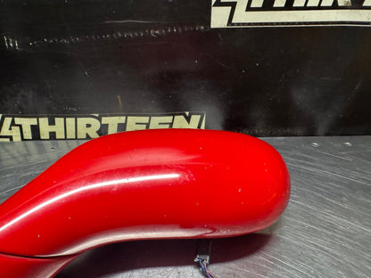 1997-2004 CORVETTE C5 LF DRIVER SIDE MIRROR TORCH RED OEM #N480