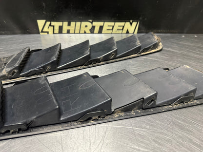 2013 FORD MUSTANG GT HOOD VENT LOUVERS PAIR BLCK OEM #N649