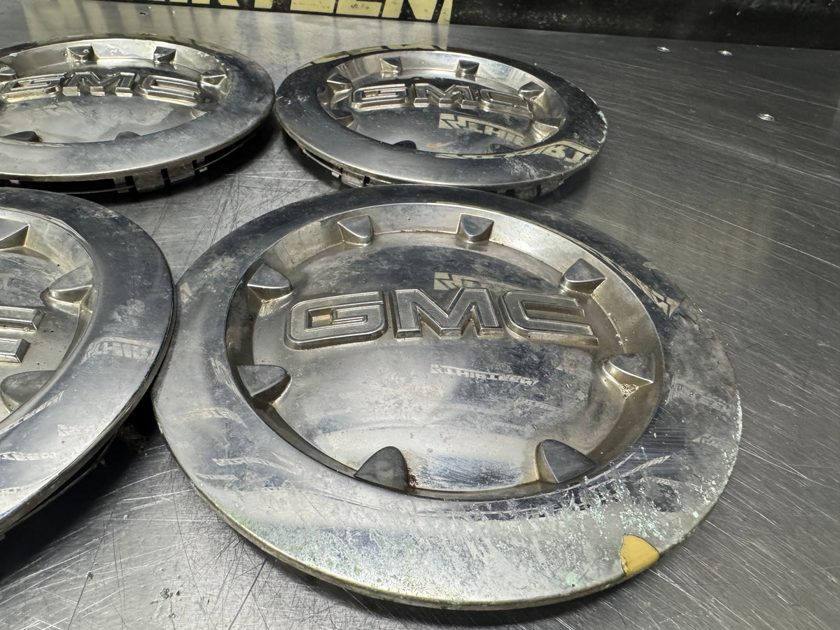 08-13 GMC SIERRA CENTER CAPS SET OF (4) 9596381 OEM #X13