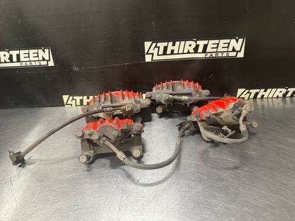 97-04 CHEVROLET CORVETTE C5 OEM FROTN AND REAR BRAKE CALIPER SET #N325