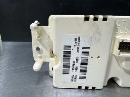 03-06 CHEVROLET SILVERADO CLIMATE CONTROL MODULE 10367041 OEM #N982