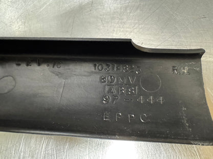 97-04 CORVETTE C5 RIGHT DOOR SILL JAMB TRIM PANEL BLACK #N875
