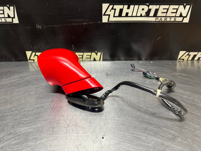 1997-2004 CORVETTE C5 LF DRIVER SIDE MIRROR TORCH RED OEM #N480