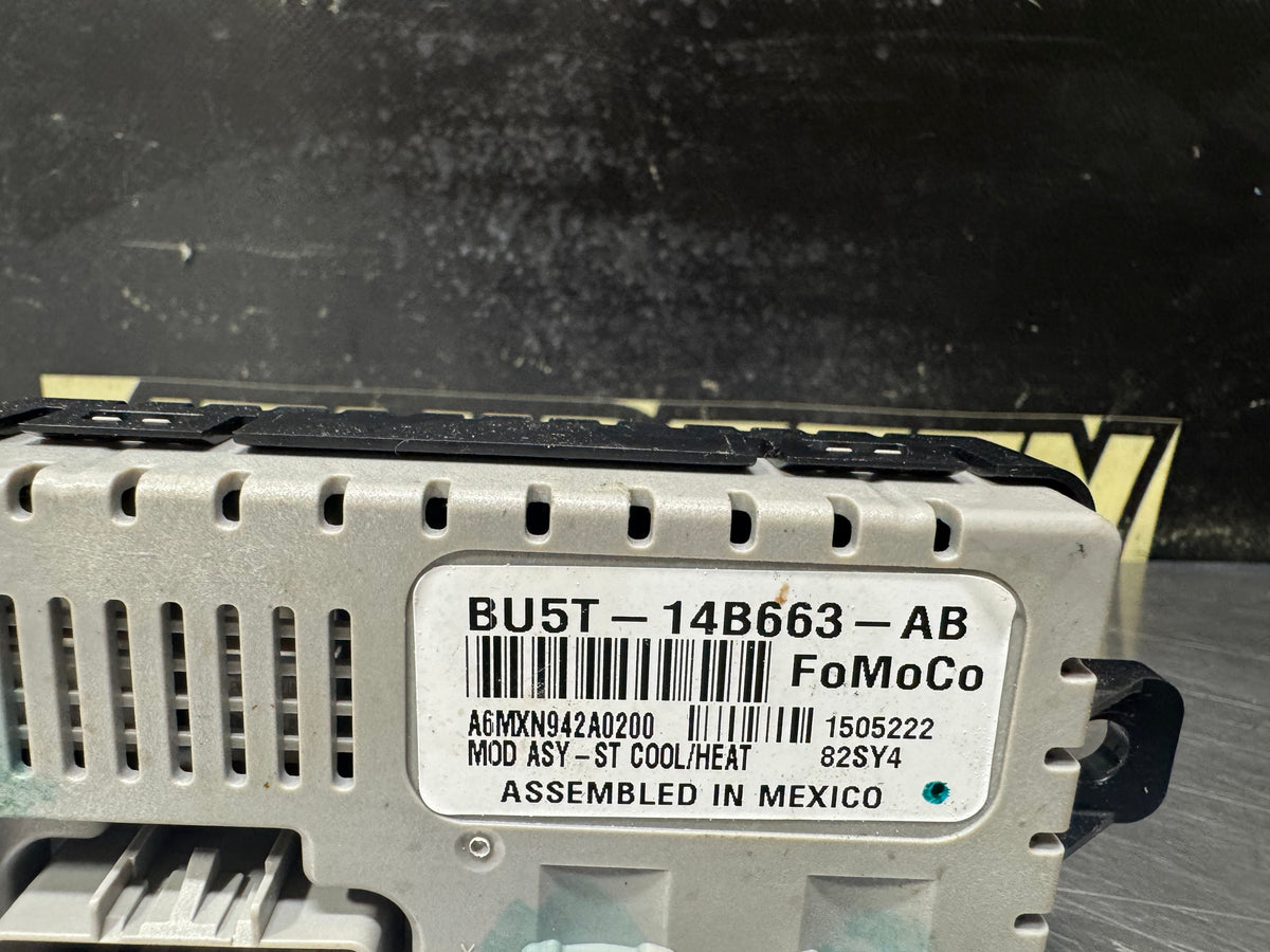 15-17 FORD MUSTANG GT FRONT SEAT CONTROL MODULE BU5T-14B663-AB OEM #V4