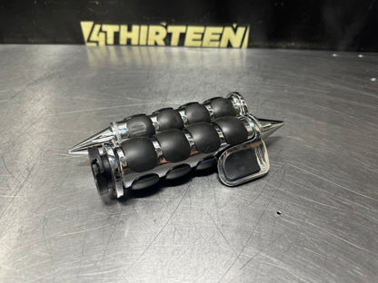 AFTERMARKET MOTORCYCLE SPIKE HANDLE BAR GRIPS FOR HARLEY DAVIDSON #N789
