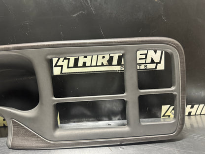 03-06 CHEVY SILVERADO GMC SIERRA GAUGE CLUSTER DASH BEZEL WOOD GRAIN OEM #N563