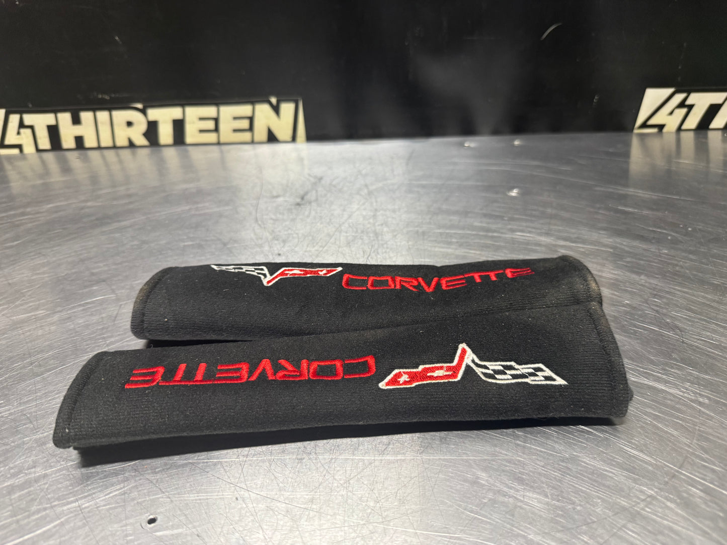 1997-2004 CORVETTE C5 SEAT BELT CUSHION COVERS #N254