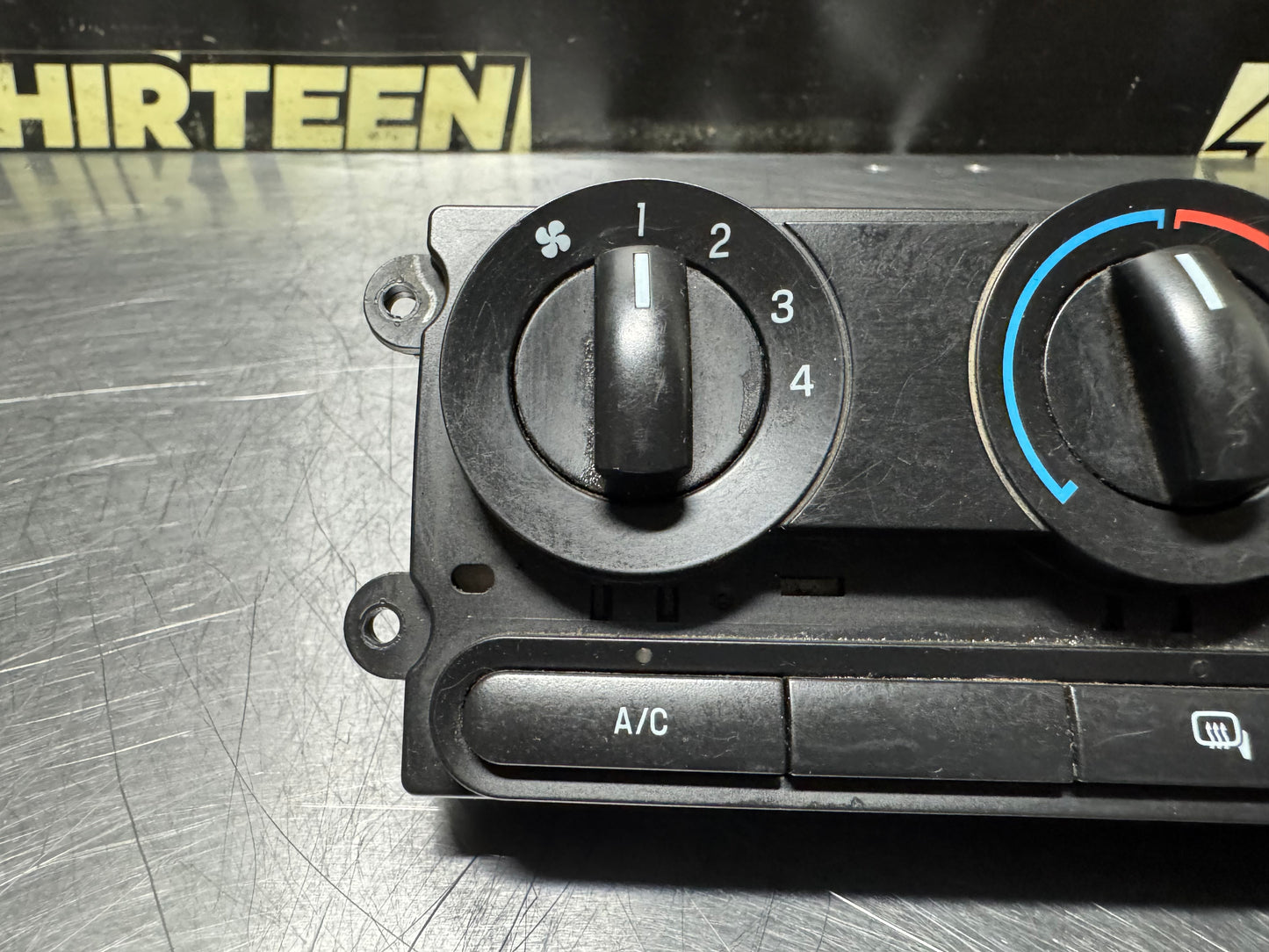 08-10 FORD F350 MANUAL HVAC CLIMATE CONTROL OEM #N765