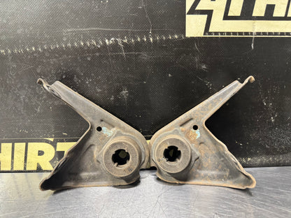 15-24 FORD MUSTANG REAR MUFFLER EXHAUST HANGER MOUNT BRACKETS OEM #V73