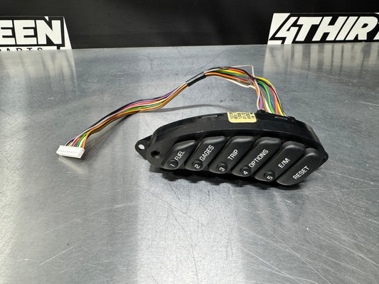 97-04 CORVETTE C5 DRIVERS INFORMATION CENTER SWITCH DIC 12135152 OEM #L66