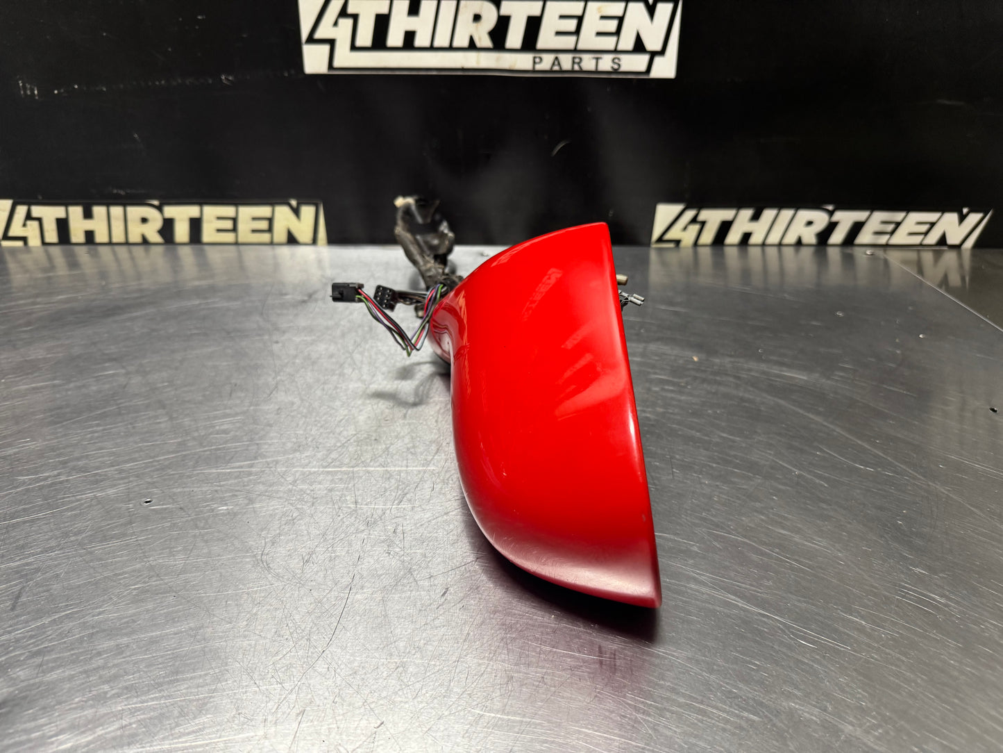 1997-2004 CORVETTE C5 LF DRIVER SIDE MIRROR TORCH RED OEM #N238