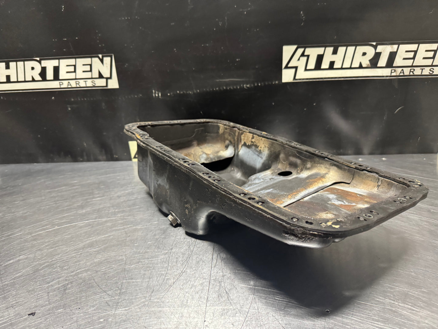 99-00 CIVIC SI B SERIES 1.6L OIL PAN OEM #N470