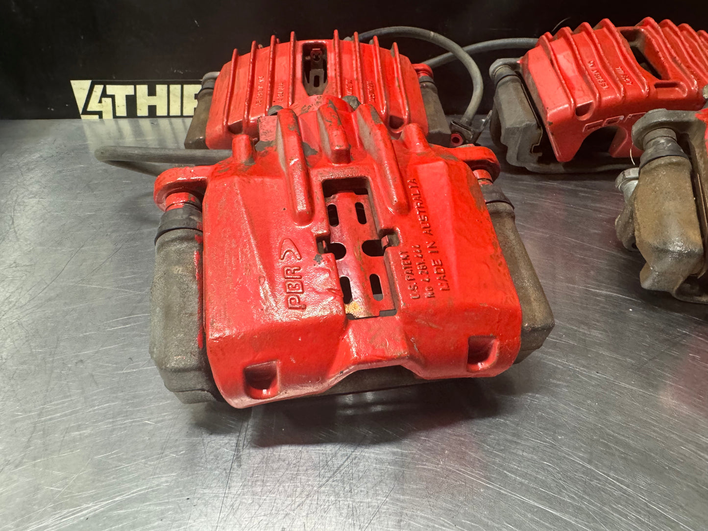 97-04 CHEVROLET CORVETTE C5 OEM FROTN AND REAR BRAKE CALIPER SET #N325