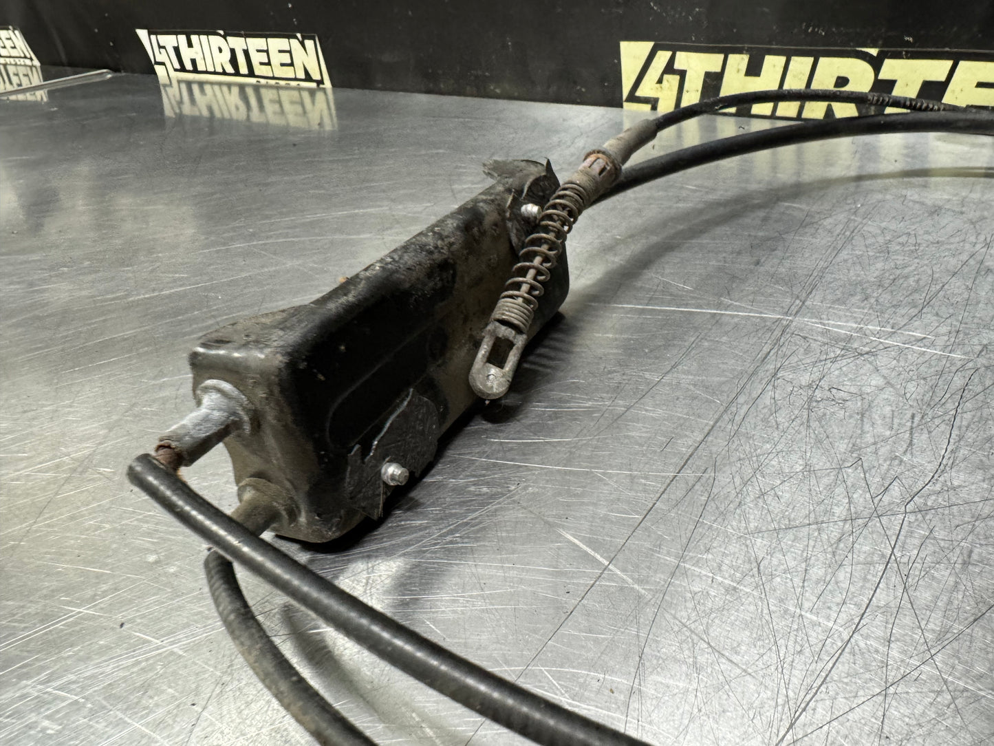 97-04 CORVETTE C5 E BRAKE HANDLE AND CABLES OEM #N856