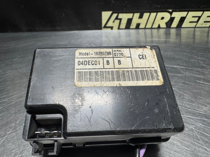 00-02 CHEVY SILVERADO GMC SIERRA BLOWER MOTOR CONTROL MODULE 16250785 OEM #N668