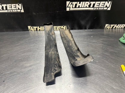 97-04 C5 CORVETTE LH RH FRONT BUMPER LOWER VALENCE SET OEM #N286