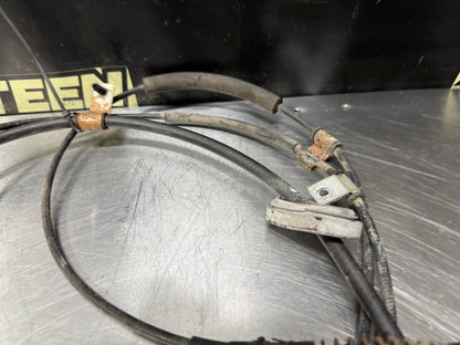 97-04 CORVETTE C5 E BRAKE HANDLE AND CABLES OEM #N856