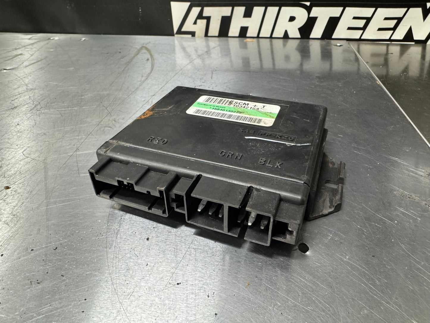 2000-2004 CHEVROLET CORVETTE C5 LEFT DRIVER SEAT MEMORY MODULE OEM 10342158 #K71
