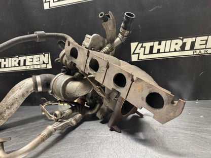 06-09 VOLKSWAGEN GOLF GTI EXHAUST MANIFOLD TURBO ASSEMBLY OEM #N506