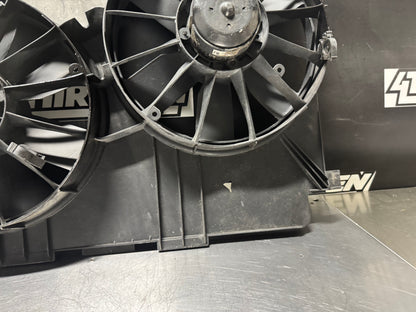 97-04 C5 CORVETTE DUAL RADIATOR FAN W/ SHROUD OEM #N206
