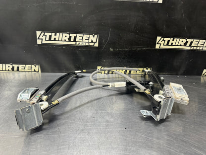 2015 FORD MUSTANG LH DRIVER SIDE WINDOW MOTOR REGULATOR ASSEMBLY OEM #V54