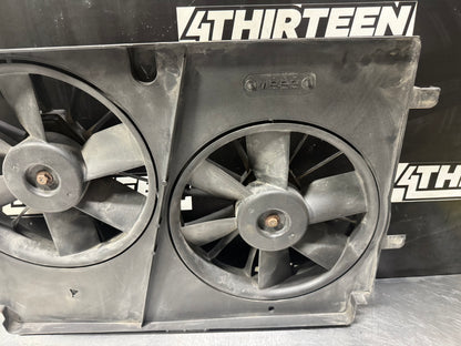 97-04 C5 CORVETTE DUAL RADIATOR FAN W/ SHROUD OEM #L491