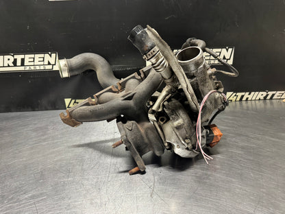 06-09 VOLKSWAGEN GOLF GTI EXHAUST MANIFOLD TURBO ASSEMBLY OEM #N506