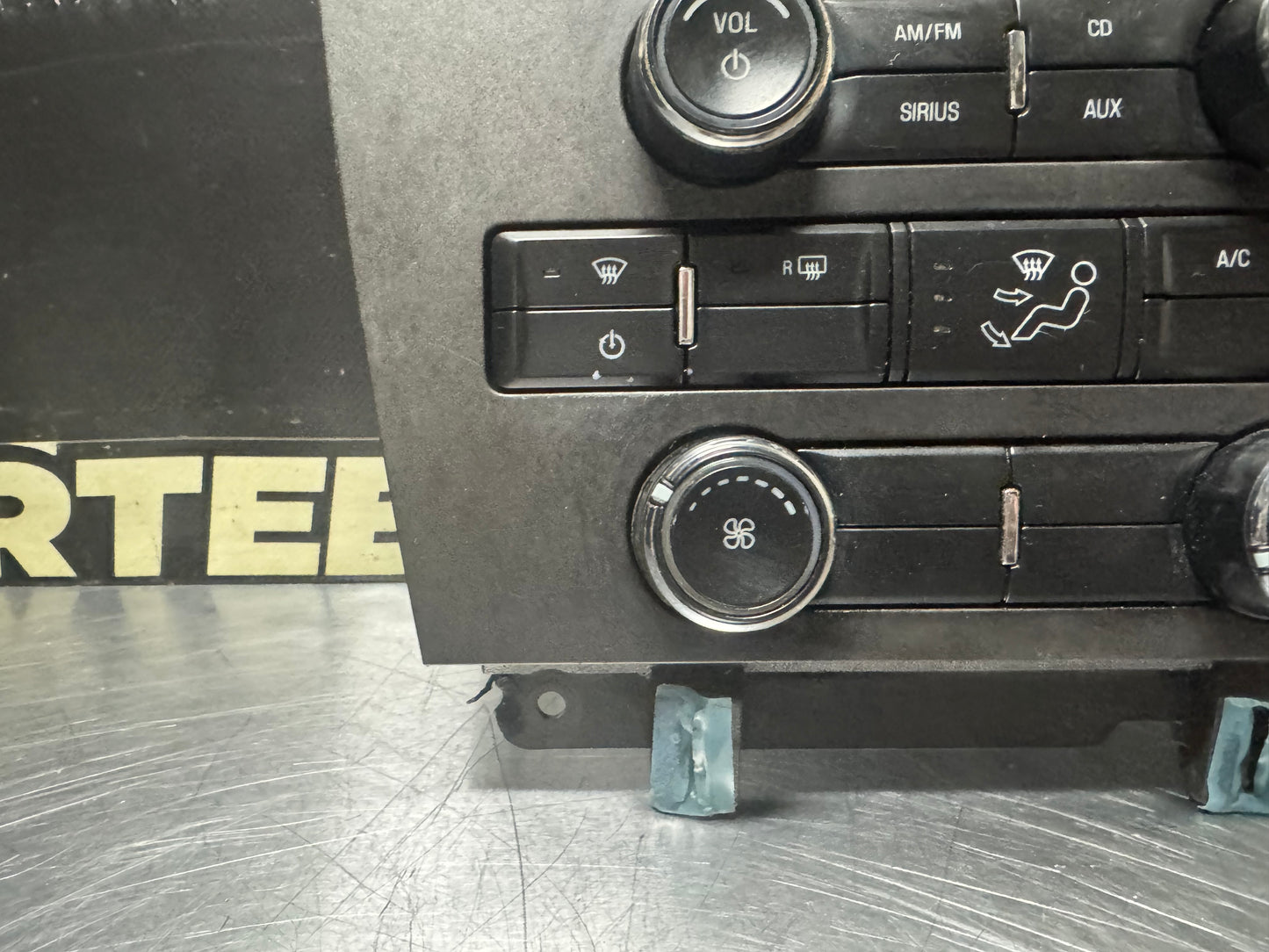 11-14 FORD MUSTANG RADIO TEMPERATURE CONTROL PANEL CR3T-18A802-JA OEM #N345
