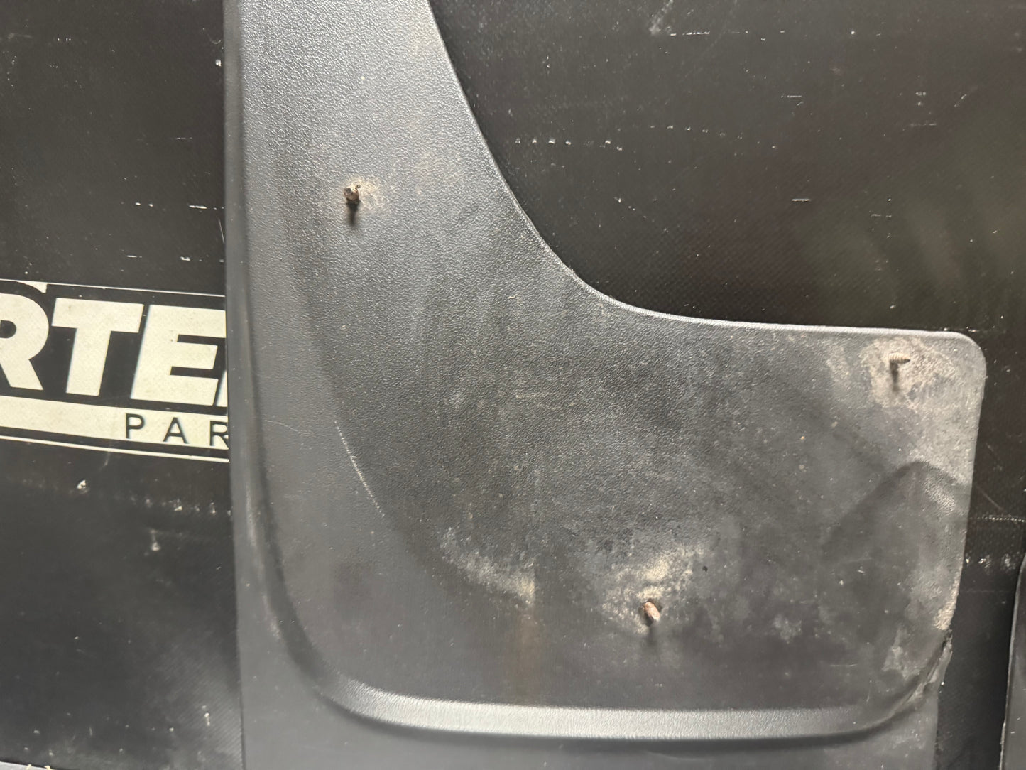 01-13 CHEVROLET SILVERADO REAR MUD FLAPS OEM #N567