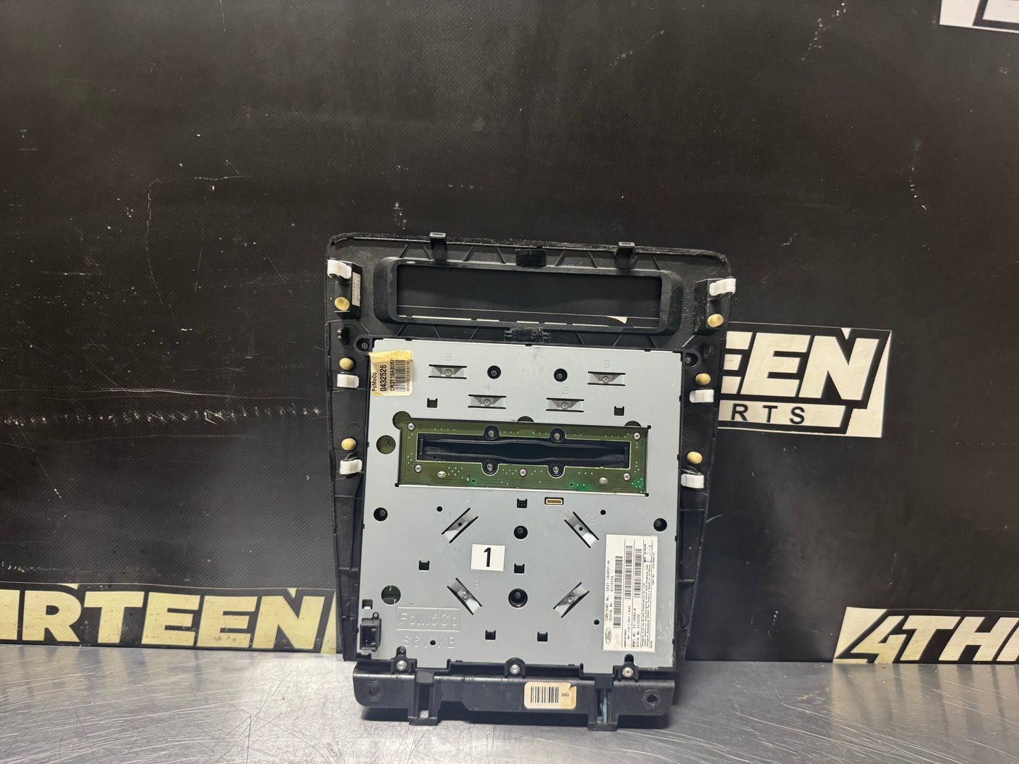 11-14 FORD MUSTANG RADIO TEMPERATURE CONTROL PANEL CR3T-18A802-JA OEM #N425
