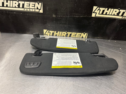 2015 FORD MUSTANG GT SUN VISORS OEM #V17