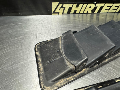 2013 FORD MUSTANG GT HOOD VENT LOUVERS PAIR BLCK OEM #N649