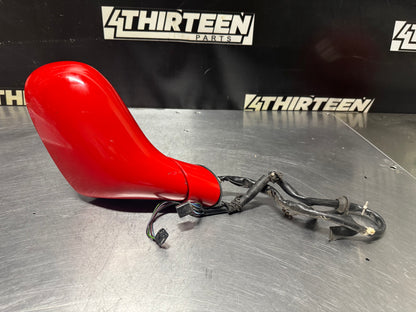 1997-2004 CORVETTE C5 LF DRIVER SIDE MIRROR TORCH RED OEM #N238