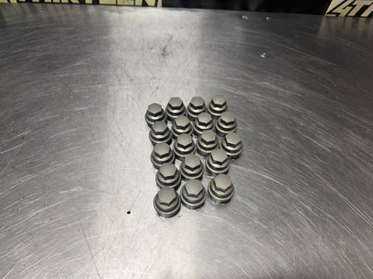 97-04 C5 CORVETTE LUG NUT COVERS SET OF 18 OEM #N460