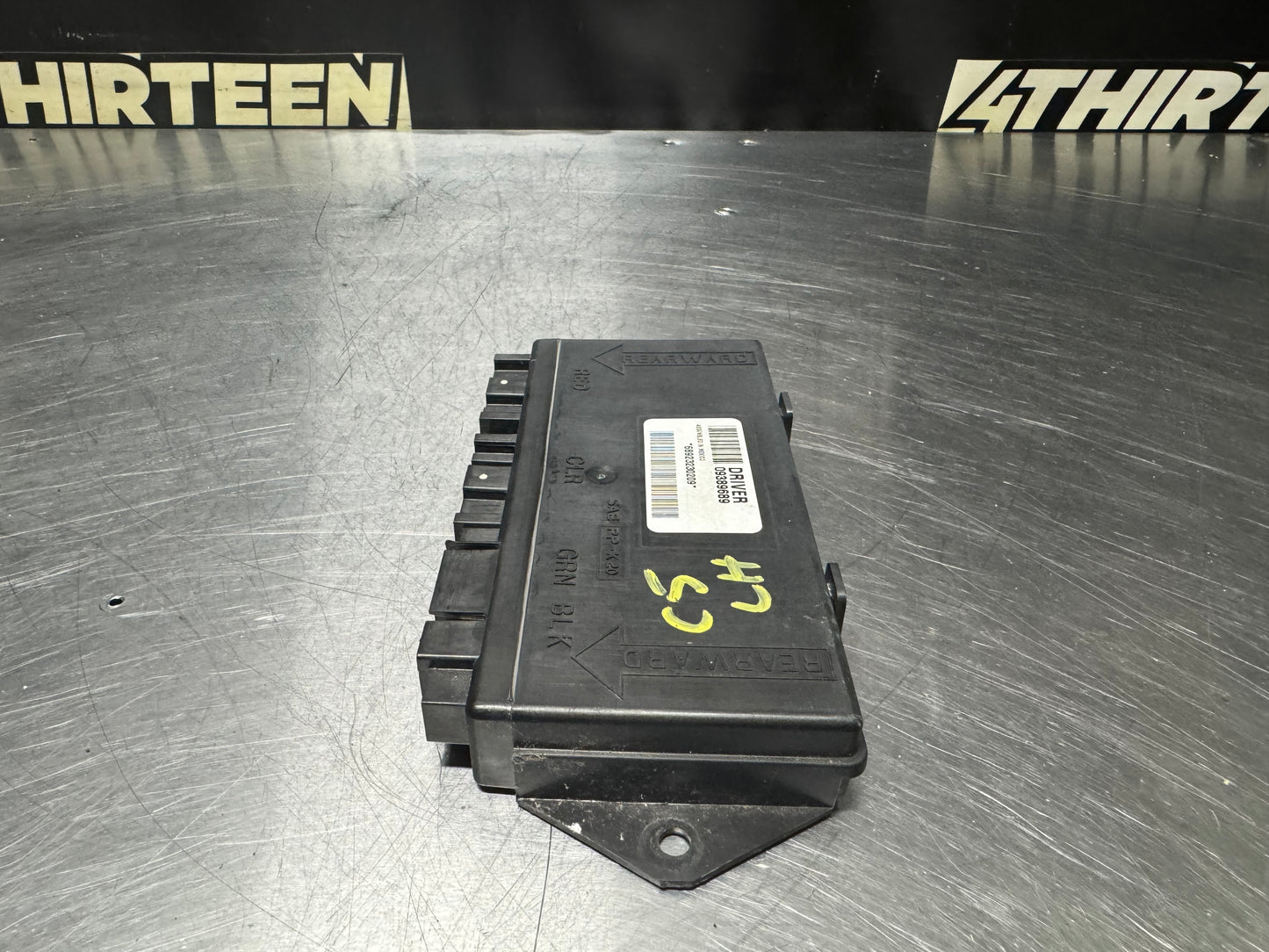 1997-1999 C5 CORVETTE LH DRIVER SIDE DOOR CONTROL MODULE 09389689 USED OEM #N234
